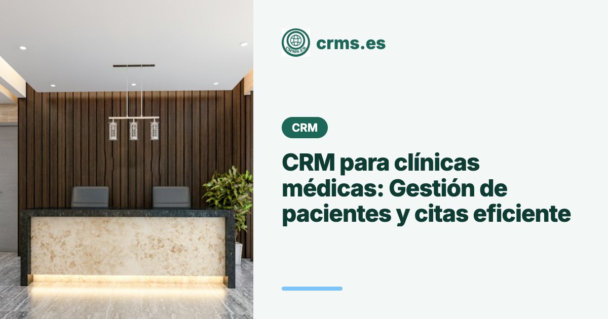 CRM clínica médica pacientes