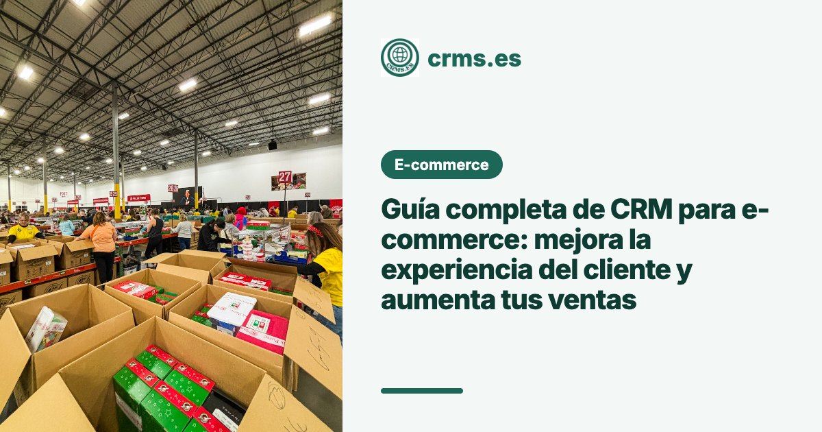 CRM y comercio electrónico