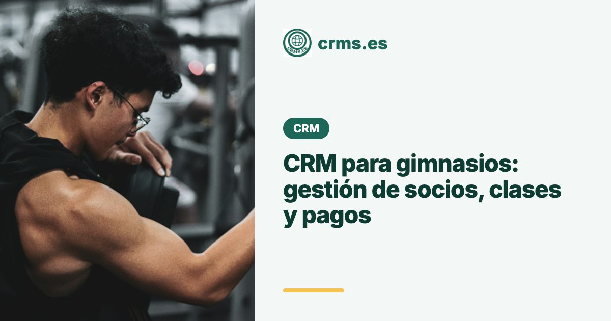 CRM para gimnasios