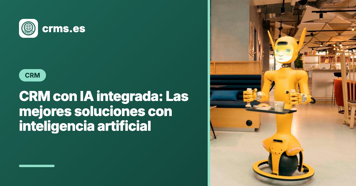 CRM inteligencia artificial IA