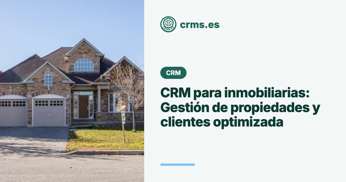 CRM inmobiliaria propiedades