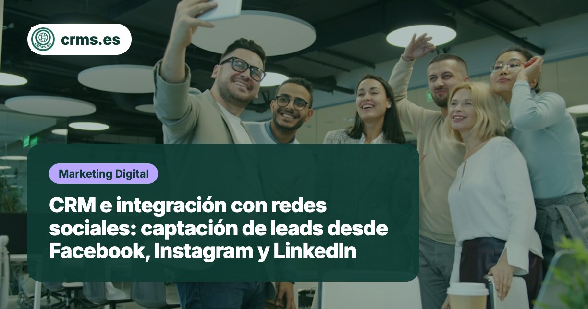CRM integrado con redes sociales