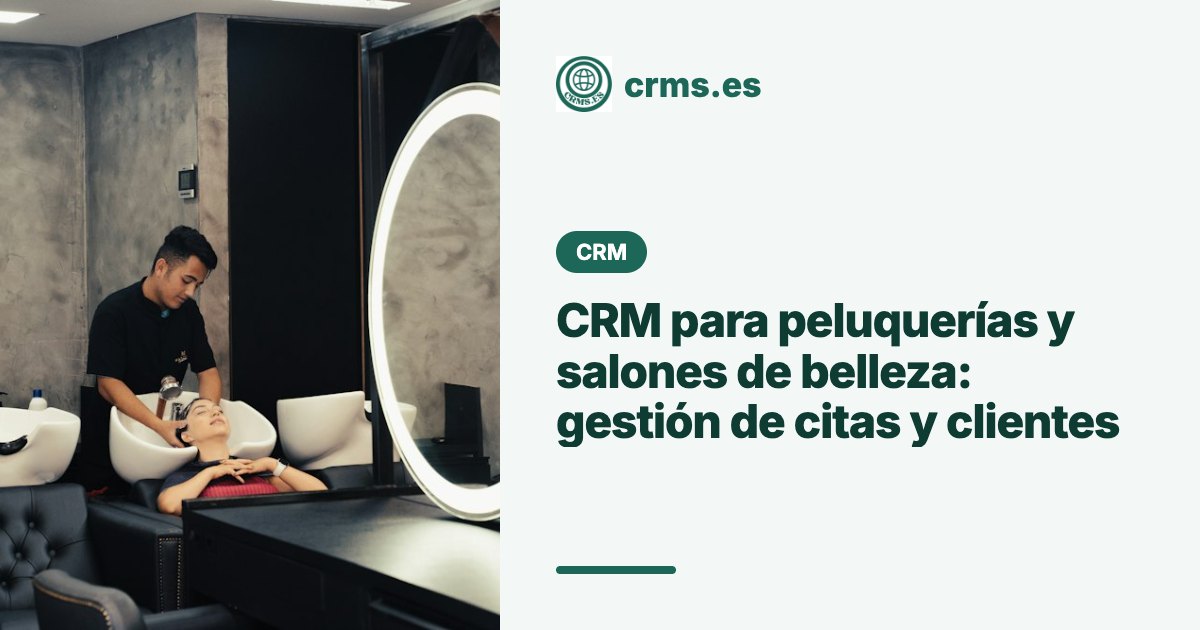 CRM para peluquerías