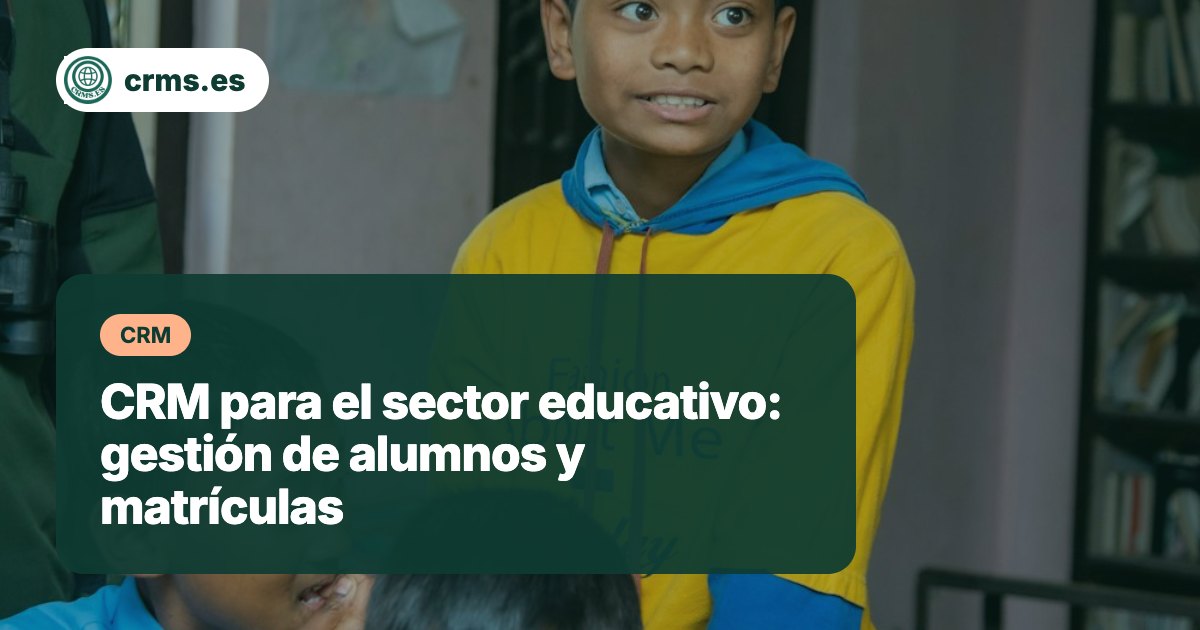 CRM para centros educativos