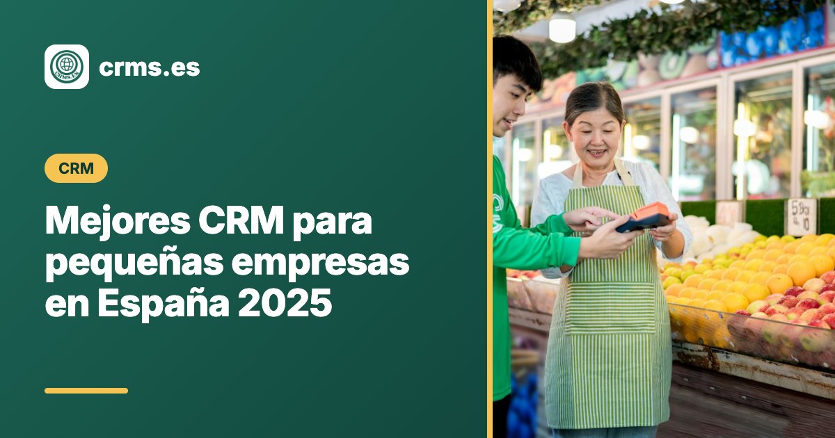 mejores CRM pymes España