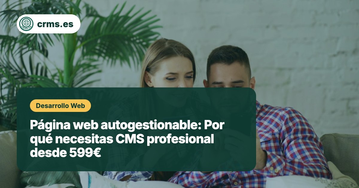 página web autogestionable editar