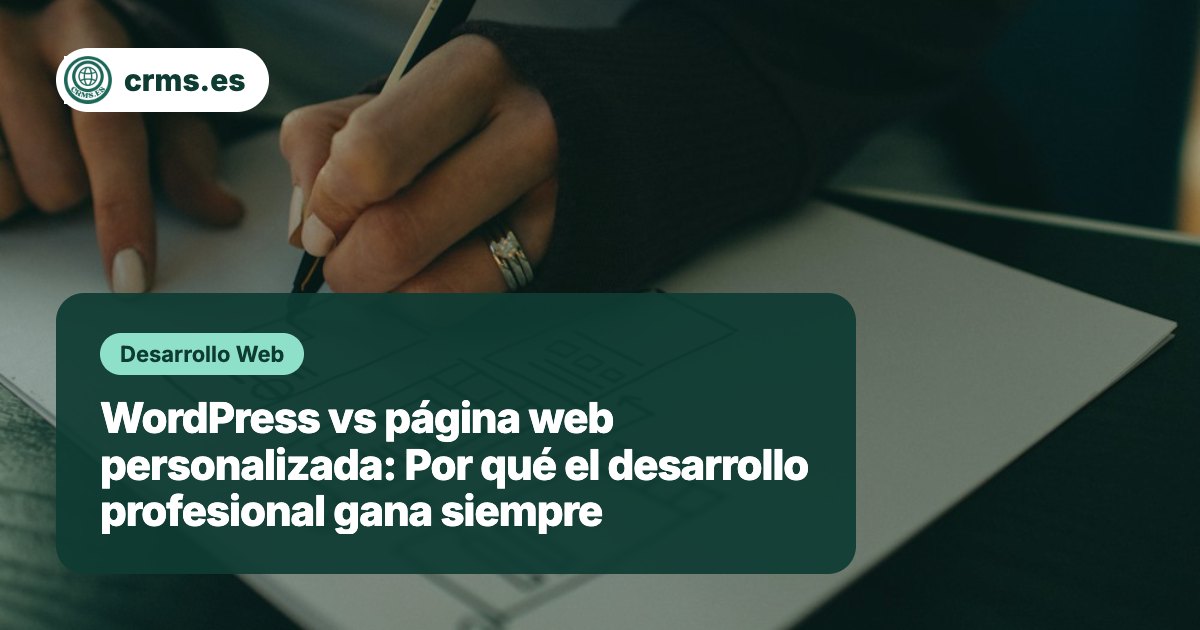 WordPress vs personalizada comparar